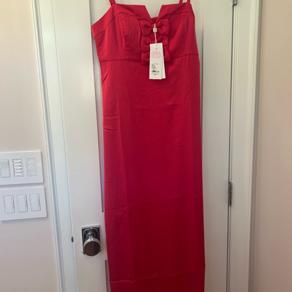 Lilly Pulitzer Jean Maxi Dress in Raspberry Rouge. Size 4. NWT - Picture 10 of 16